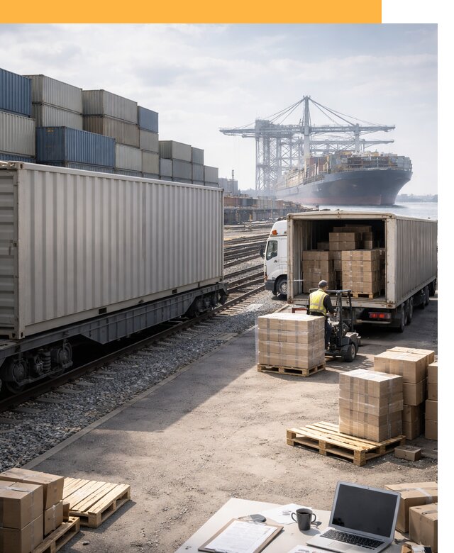 Мультимодальные перевозки грузов по миру от 45491 руб