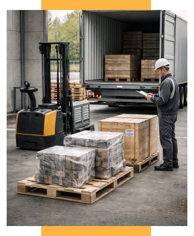 Доставка оборудования из Европы под ключ от 45491 р. | СетСервис-Мкп