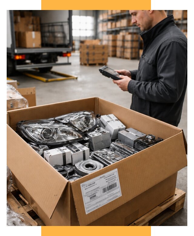 Доставка автозапчастей из Европы под ключ от 12636 р. | СетСервис-Мкп