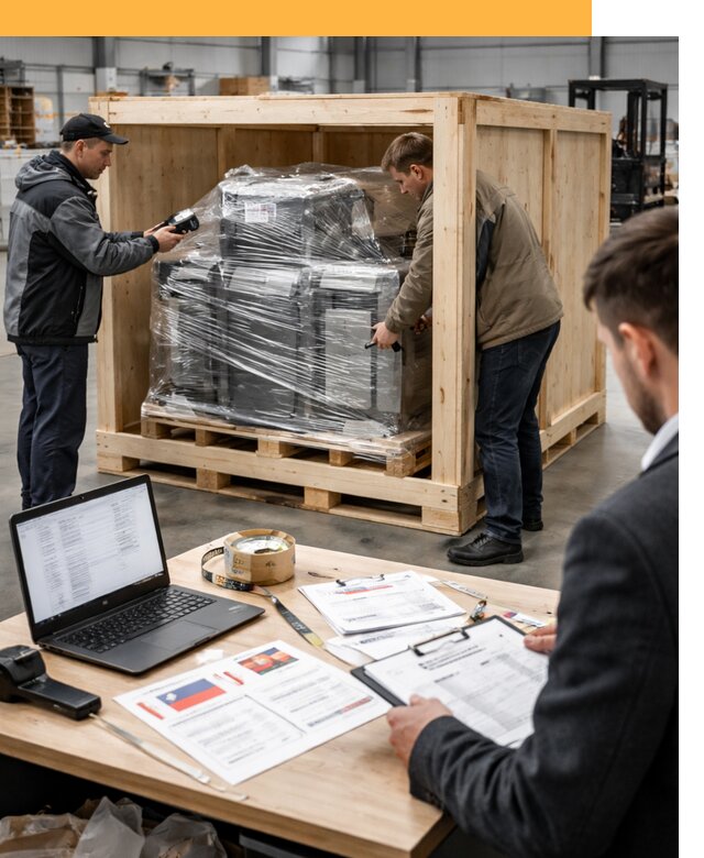 Доставка промышленного оборудования из США от 65709 руб