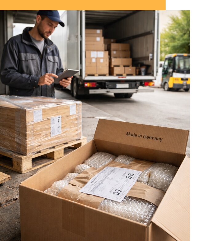 Доставка грузов из Германии от 45491 руб с таможенным оформлением