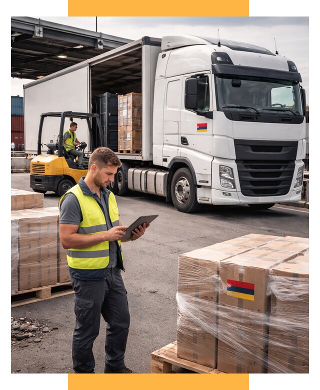 Автоперевозки из Армении от 96036 р. — услуги СетСервис-Мкп