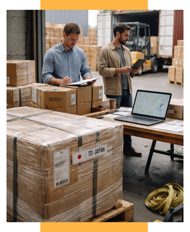 Доставка грузов в Японию от 25273 р., логистика СетСервис-Мкп