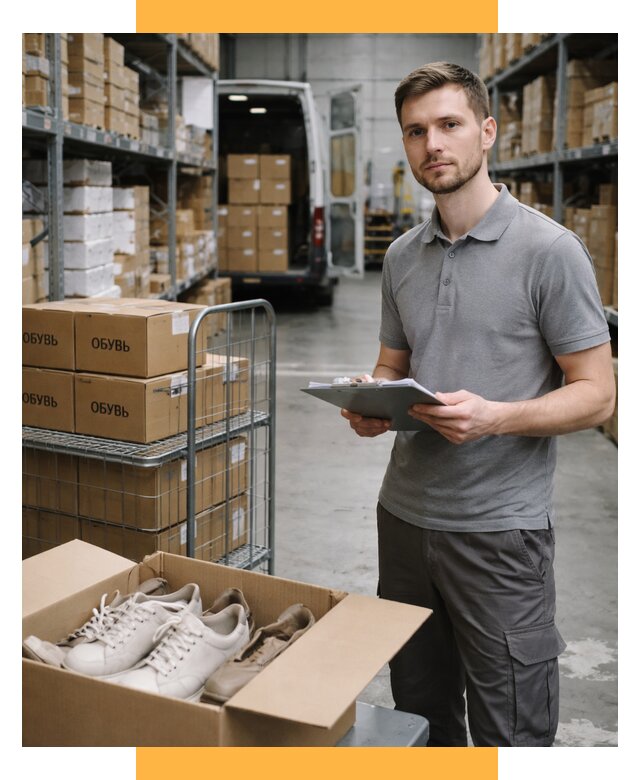 Доставка обуви из Китая и Турции от 4549 р. СетСервис-Мкп