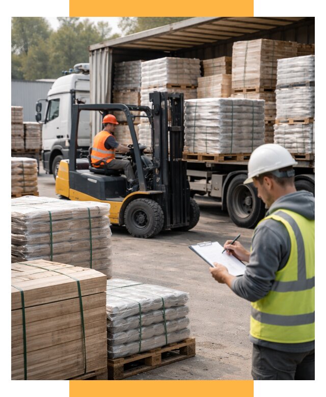 Перевозка строительных материалов от 5560 р. | СетСервис-Мкп