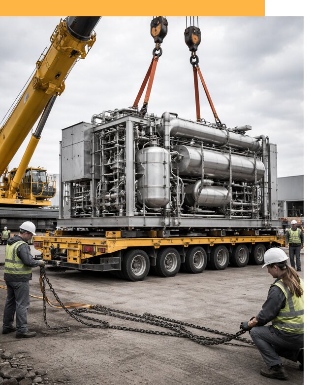 Перевозка тяжеловесных грузов по миру от 151635 руб