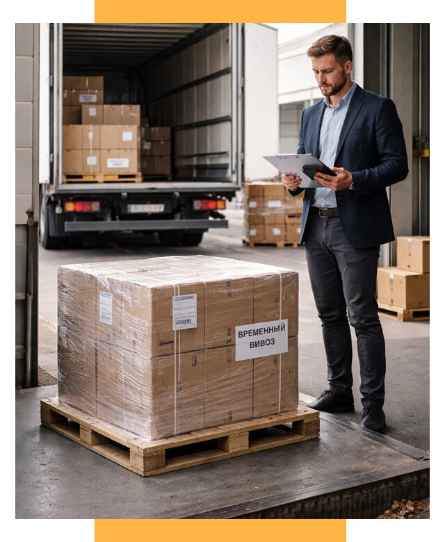 Временный вывоз товаров под ключ от 8087 р. | СетСервис-Мкп