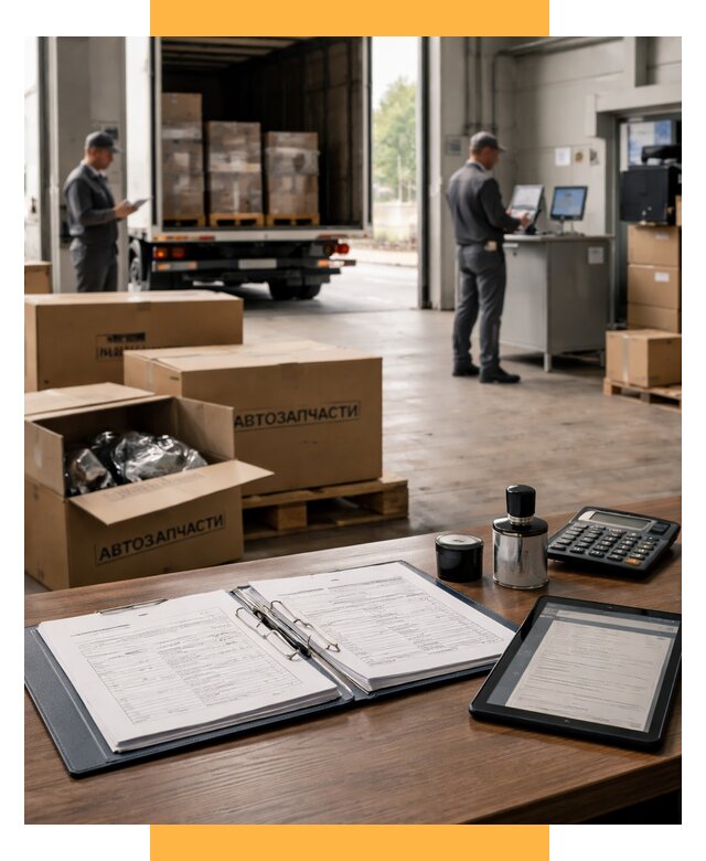 Таможенное оформление автозапчастей под ключ от 8593 р., СетСервис-Мкп