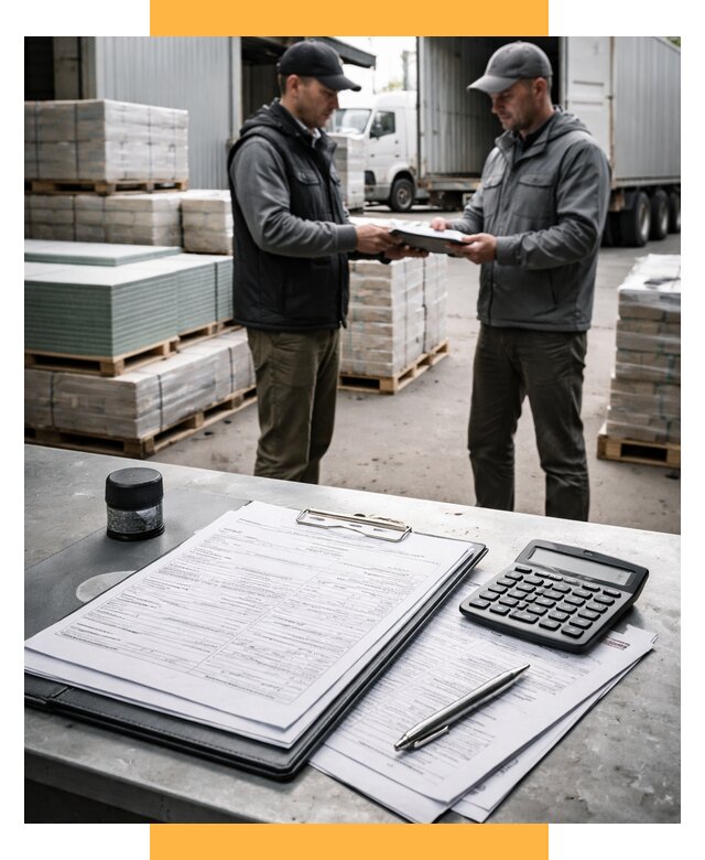 Таможенное оформление стройматериалов от 8593 р. | СетСервис-Мкп