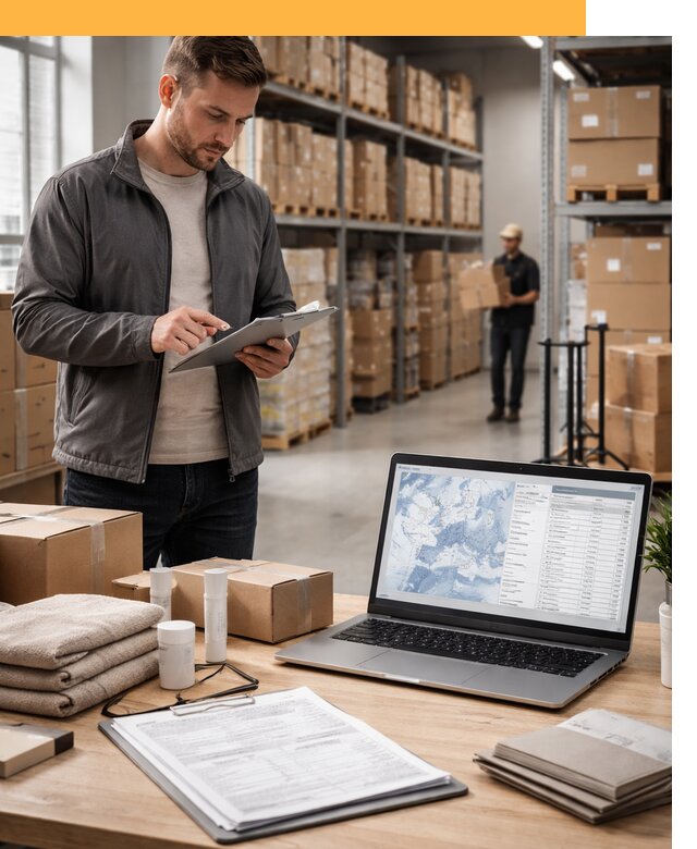 Закупка товаров в Европе под ключ: доставка, таможня от 7582 руб