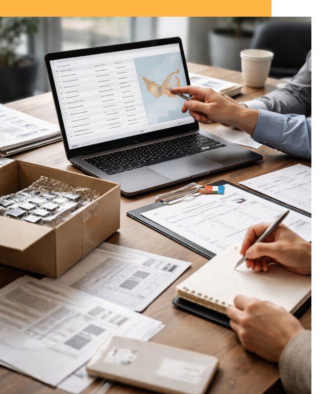 Поиск надежного поставщика в ОАЭ от 12131 рублей